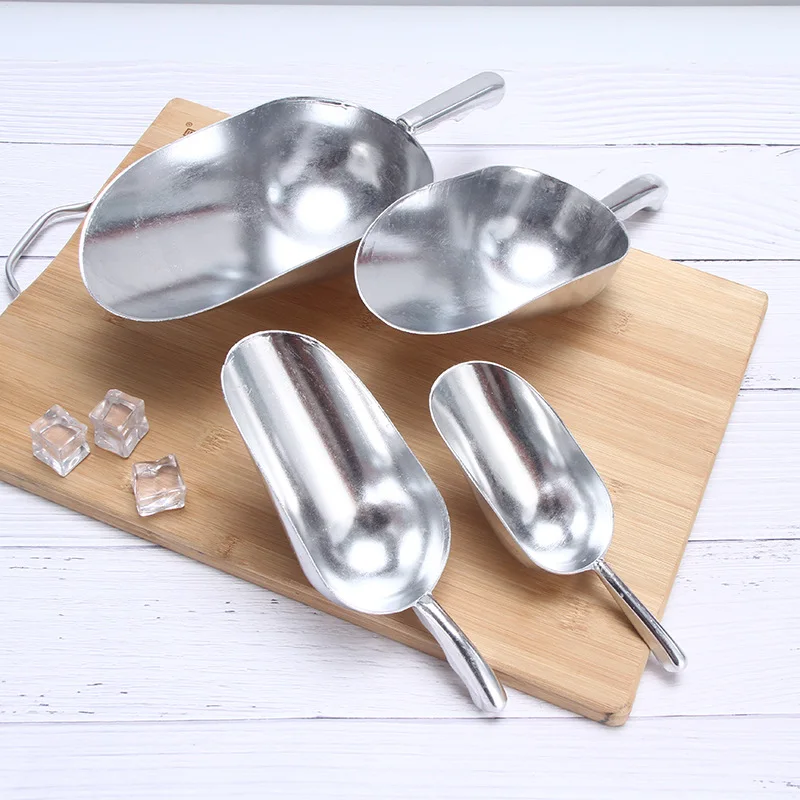 China Factory Ice Scoop Cast Aluminum Utility Scoop