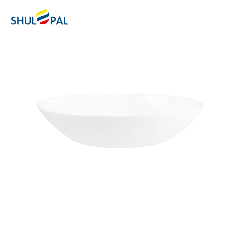 Hot Selling New Tempered Glass Cereal Soup Rice Bowl Opal Glass Dinnerware 6 Inch Soup Bowl