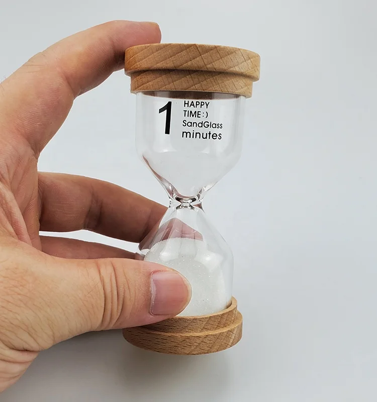 
wood cover sand timer 1 3 5 10 15 20 30 minutes for kids time management 