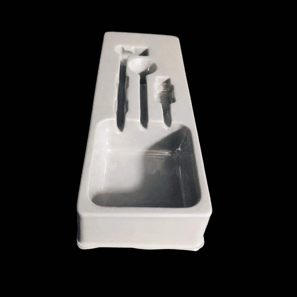 Custom Best Quality PET PS Plastic Headphone Cable Insert Tray Electronic Product Blister Packaging Box For Earphone