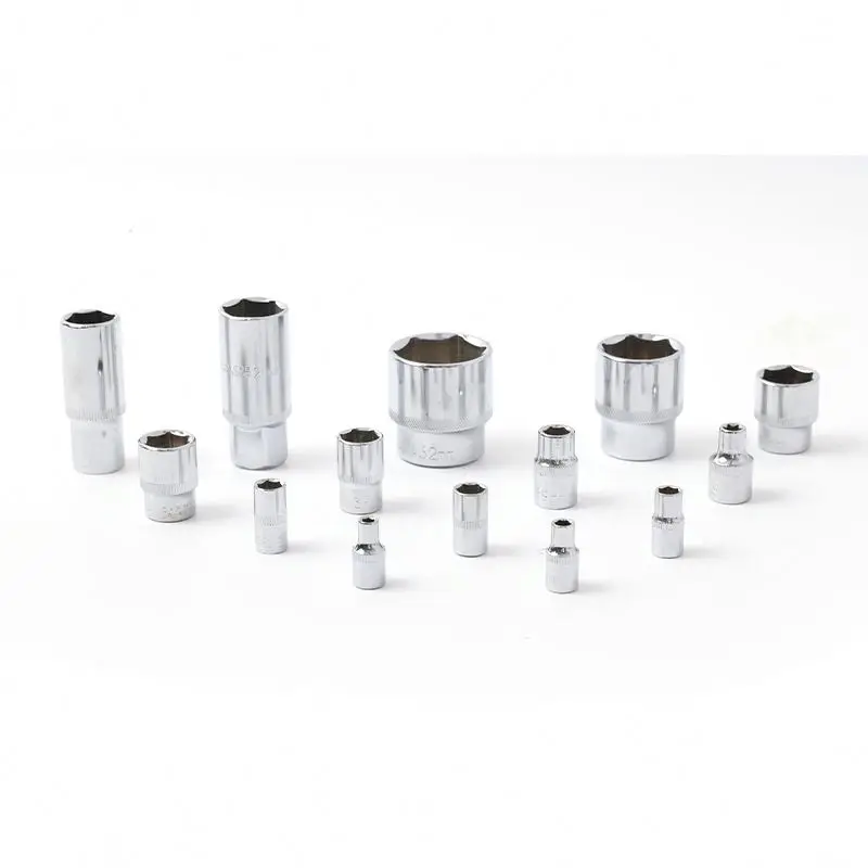 121PCS in 1 Socket Wrench Set with t-bar ratchet handle Fractional and Metric Drive Socket Set