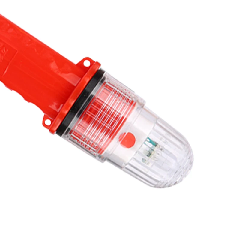 Wholesale customization Waterproof 3V Torpedo strobe Float Led Fish Underwater Night  Fishing Net Signal Light