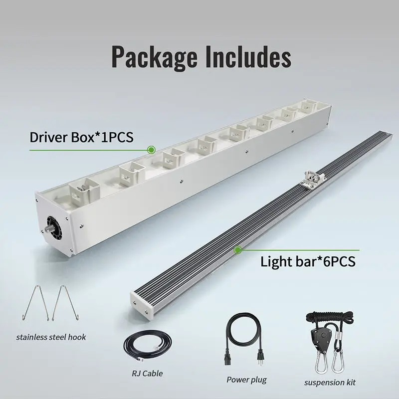 Agriculture Green House Lamp 110V 470V 1000 Watt Uv Full Spectrum Dimmable Eco Grow Farm 5X5 8 Bar Slim Led Grow Light 1000W