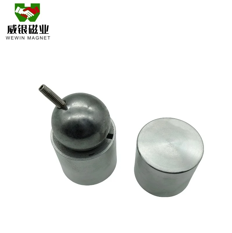 super strong  neodymium ndfeb magnetic ball joint for LED sign board wall light