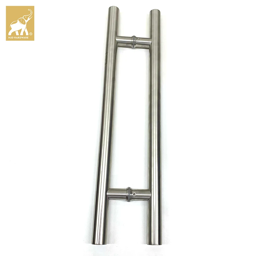 HJD Hardware Door Pull Handle Sliding Stainless Steel for Glass Shower Door Cabnit Handle