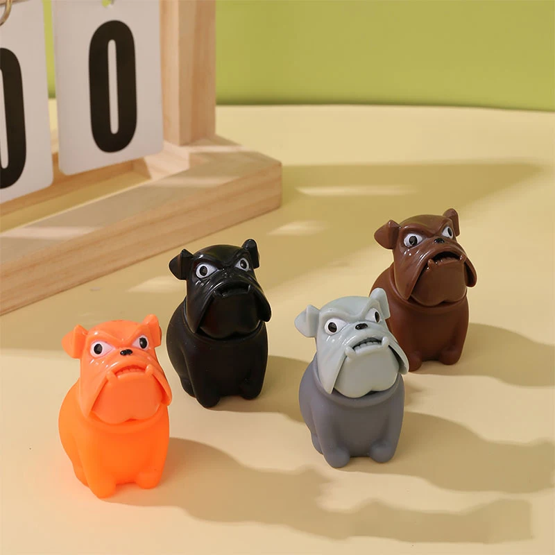 Syh507 Hot Sell Squeeze Poping Up Animal Dog Toy Novelty Stress Sticky Mochi Squishy Fidget Capsule Toy Party Kids Gift