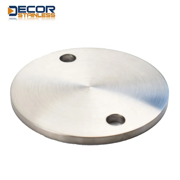 Customizable Wholesale High Quality Stainless Steel Hardware products Round plate