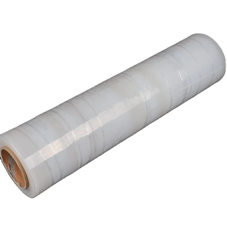 
Newest Hand Stretch Film Plastic Film Transparent Packing Wrapping PE Packaging Film Factory Direct 