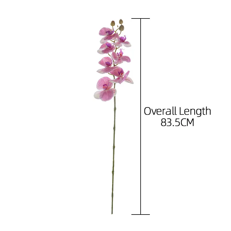 MW18904 Popular Artificial Flower Cream Butterflying Orchid For Decorative Flower