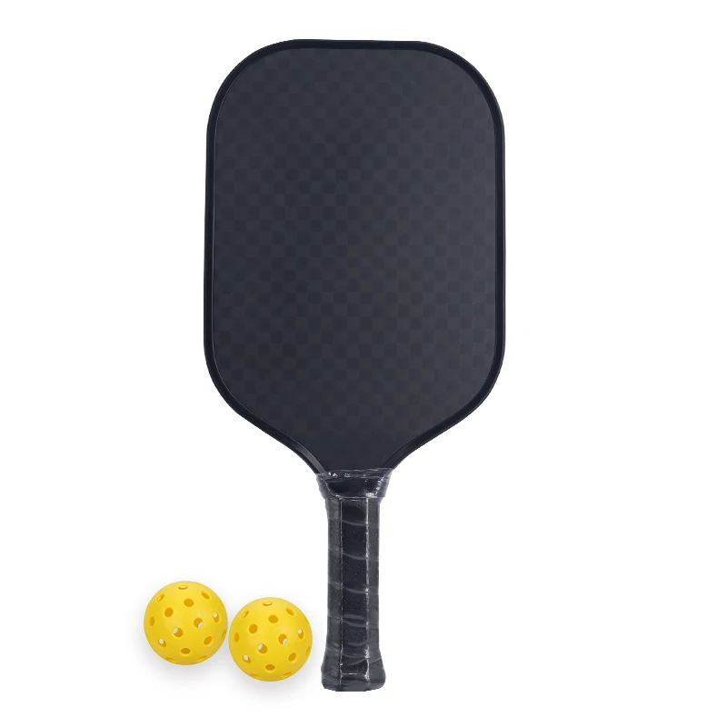 2024 16mm customized pickleball paddle set ball and bag carbon paddle T300,  T700