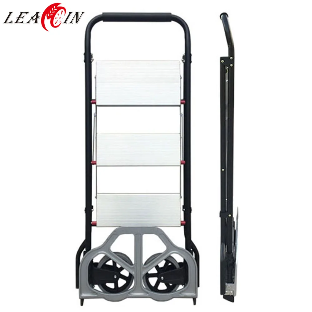 High quality foldable multi-purpose  foldable easy store step ladder