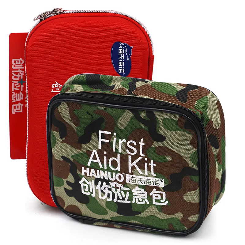 
2020 Hot Sale Application Emergency Kit First-aid Bag with Oxford Fabric Surface for sudden accident injury large capacity mesh 