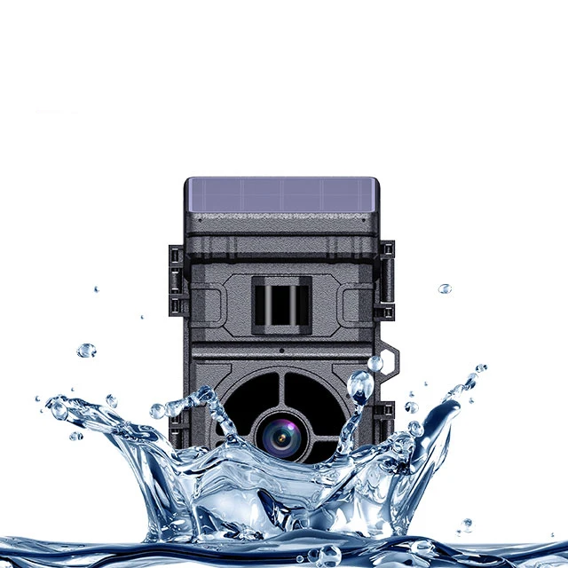 Hdking Dual Solar Power Outdoor Security Street Surveillance Wireless Integrated Wildlife Hunting Trail Camera