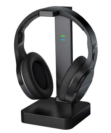 OEM / ODM Manufacturer Main Product 2.4G Digital Wireless Headset Adjustable Optical and AUX INPUT TV Headphone