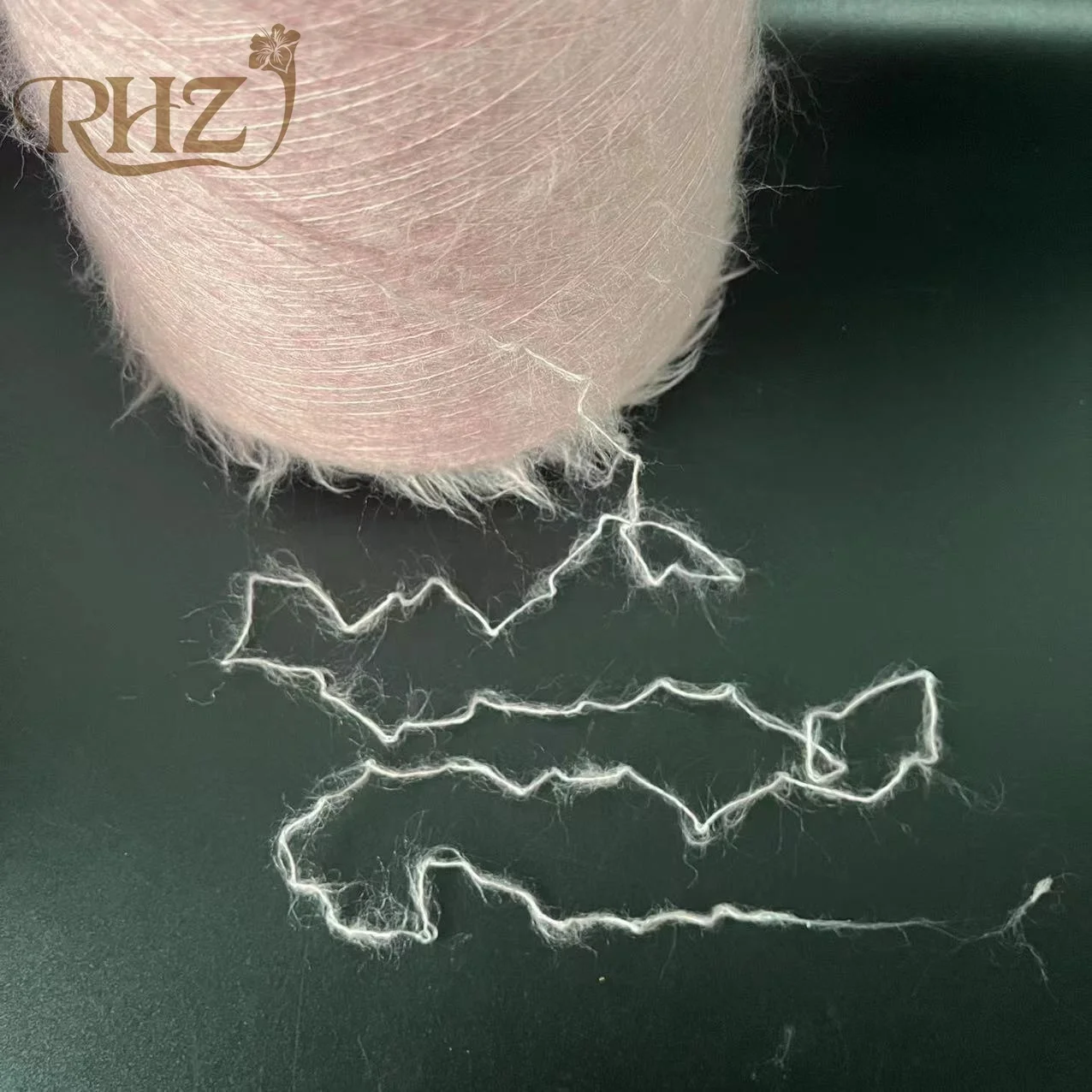 RHZ Fancy Yarn High Grade Yarn 13NM/1 72%Acrylic 25%Polyester 3%Spandex Yarn for knitting