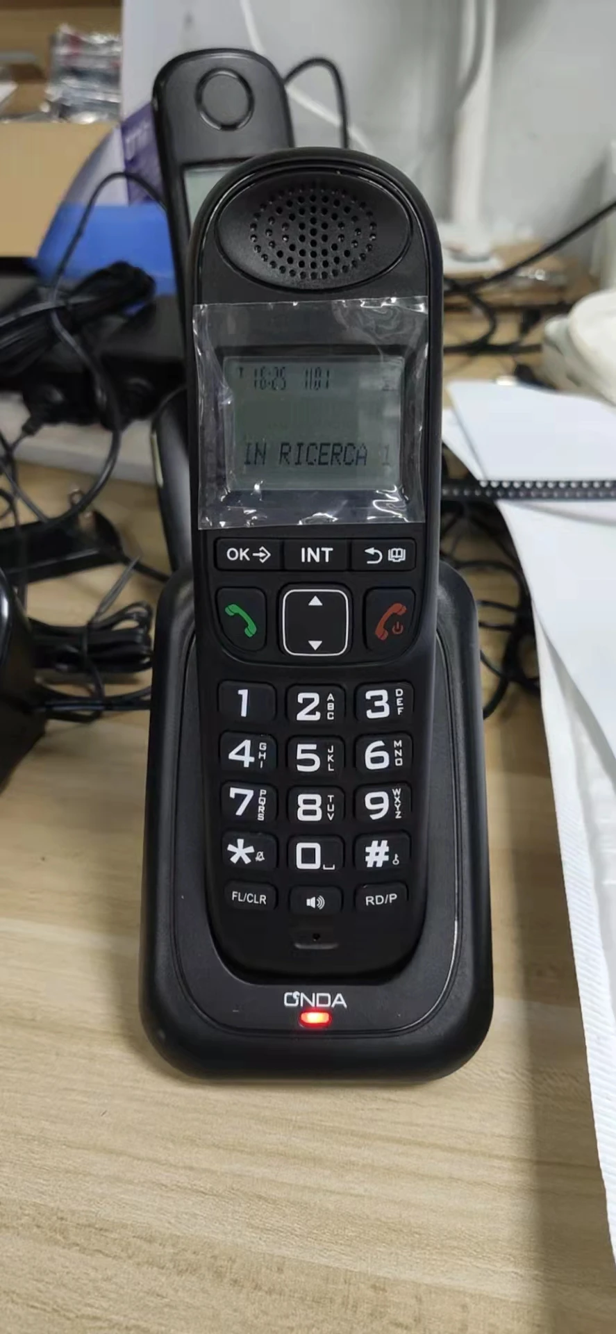 Cordless Telephone Hotel Home Office DECT 6.0 Analogue and Digital Amplified Phone Portable Long Range Wireless Phone