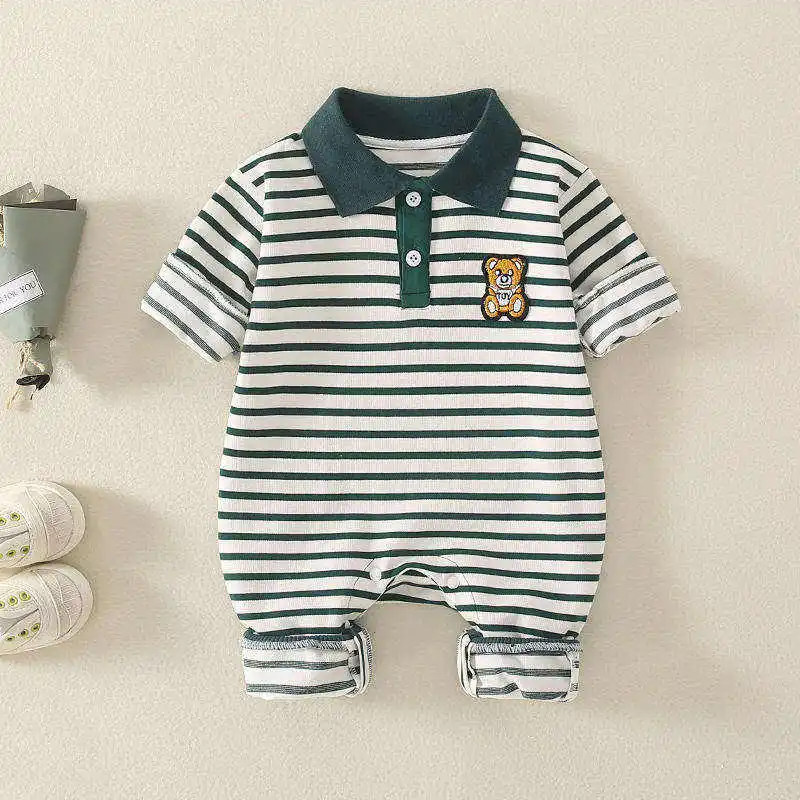 Cotton Newborn Infant Boys Girls Bodysuit Clothes Sets Baby Rompers