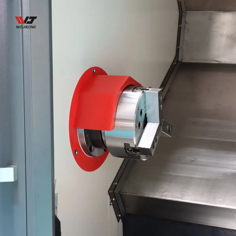 Горячая Распродажа токарный станок с ЧПУ TCK46A наклонная кровать токарный станок с ЧПУ