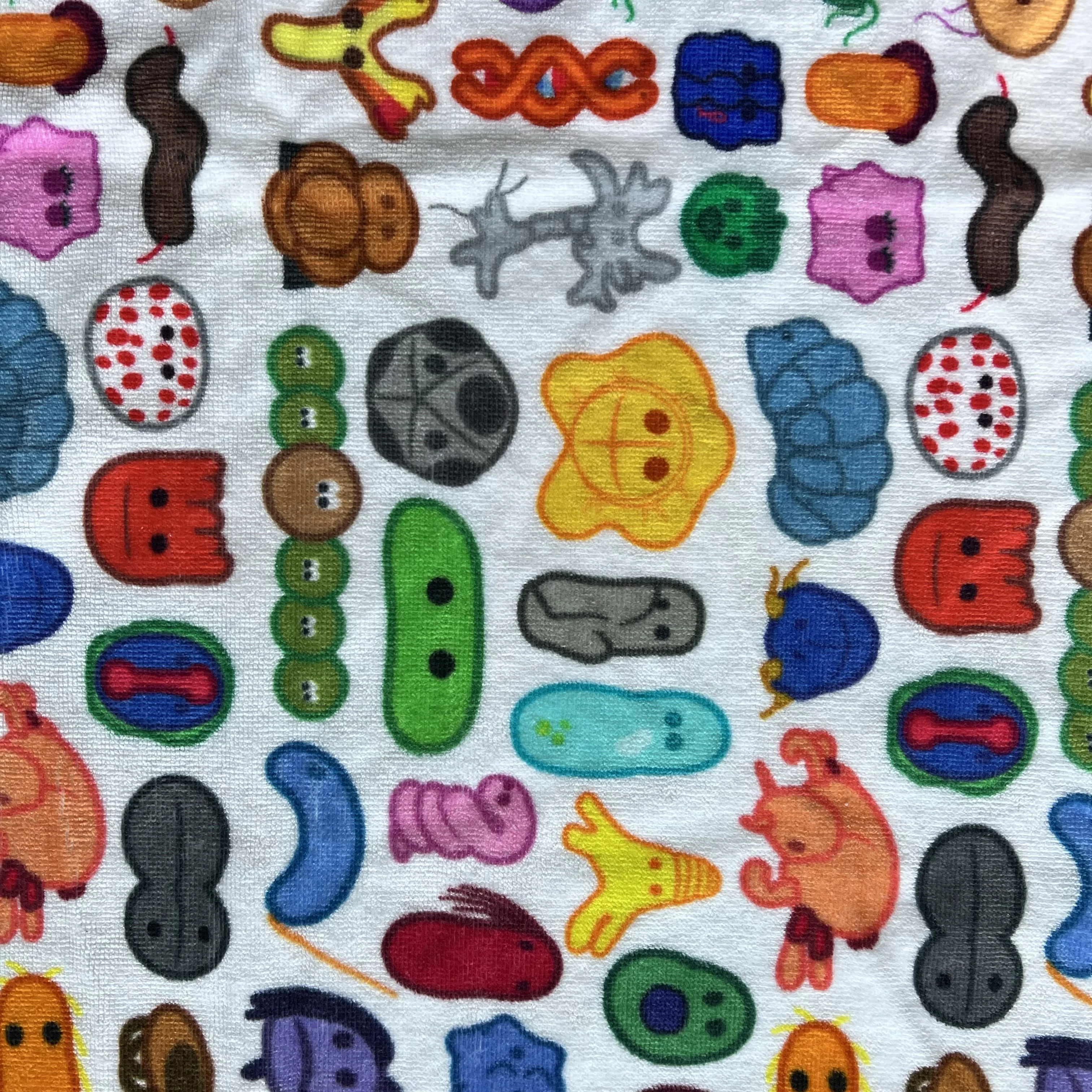 For Kids Custom Logo Cotton Kids Towels With Cartoon Character Terry Cotton Printed Towel Character