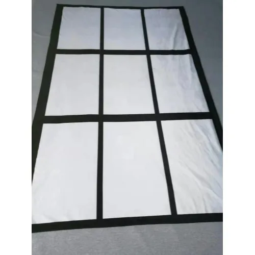 
Sublimation Blank Super Soft Squares 9 Panels Blanket 