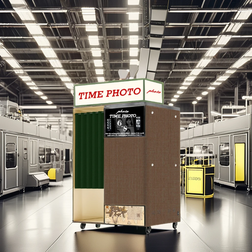 Self Service Selfie Station Retro Photo booth Machine Photo Booth
