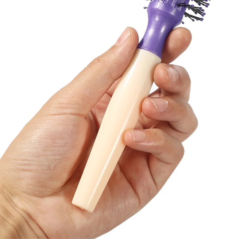 Custom Logo Good Quality Cheap Price Roller Comb Hair Dryer Hair Straightener Styling Curly Hair Combs For Home And Barber Shop