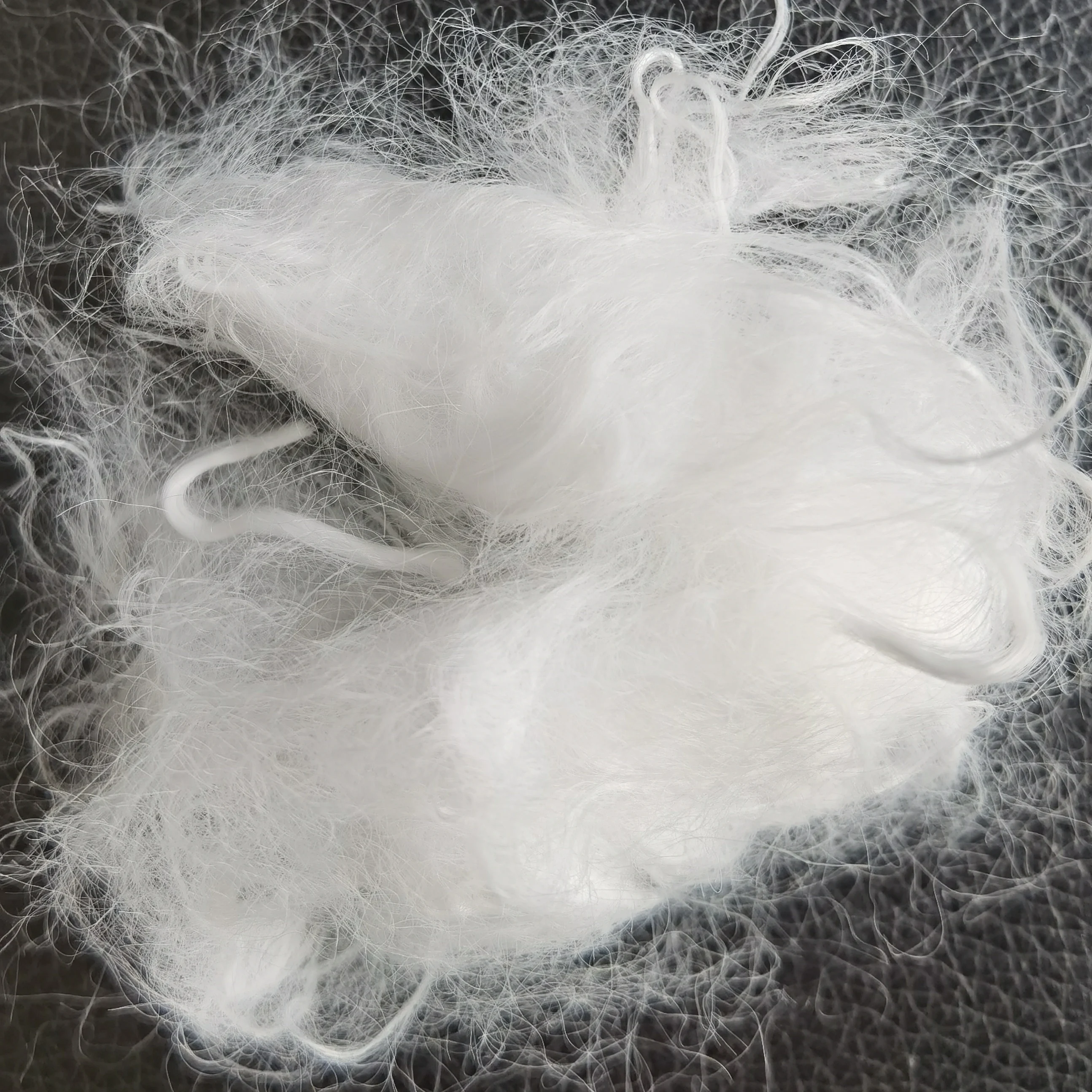 Nylon Staple Fiber/nylon Fibre/pa6 Fibre 5D Raw Recycled Nylon Nylon 6 Weaving Bag Powder Touch Nylon Self Adhesive Nylon Fiber