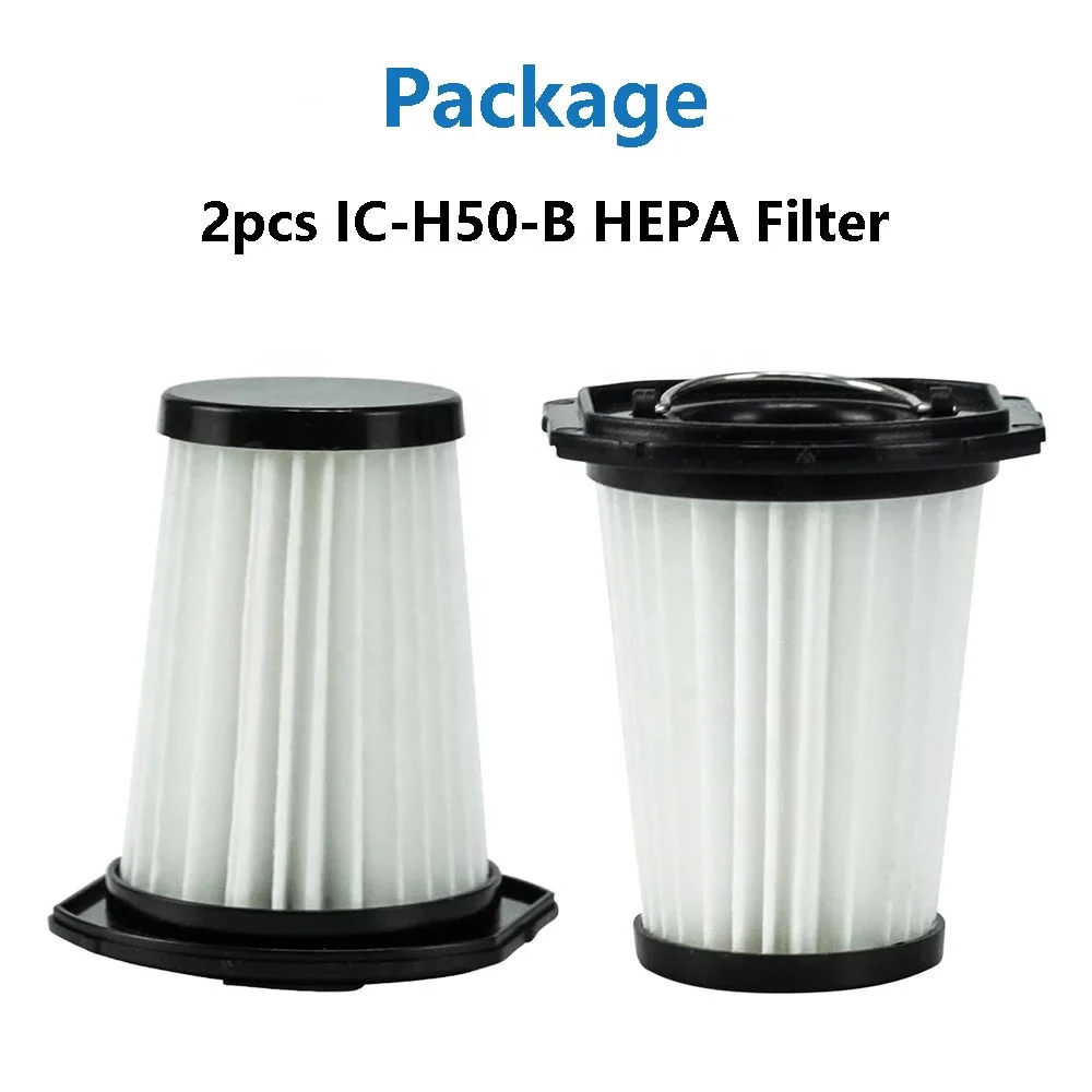 IC-H50-B Filter IC-H50 HEPA Filter IC-H50-HA Handy Cleaner IC-H50-CW IRIS OHYAMA Vacuum Cleaner Compatible Parts