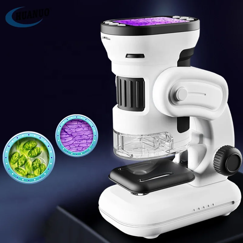 Early Educational Microscope Toy For Kids Microscope Kit Intelligent LED Video Camera Multifunctional Microscope & Camera Toy