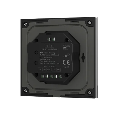 T11-B 4 zone touch panel led controller