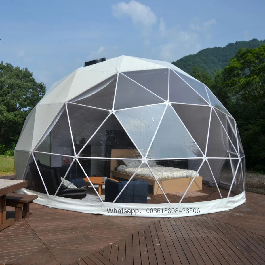 6m Glamping Geodesic Dome Tent, Dome Tent in Japan