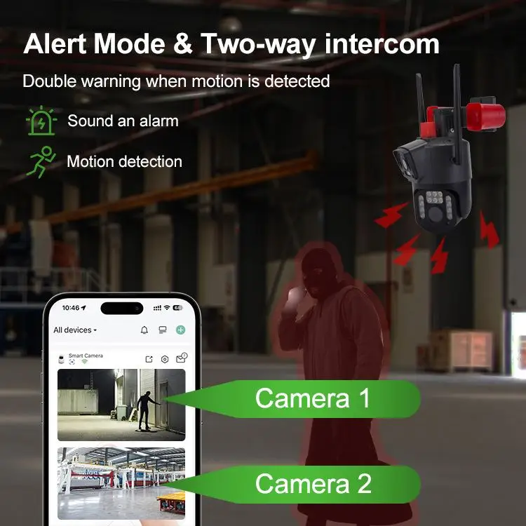 New Material Long-Lasting Hidden Mini Spy Camera For Home Security 4K