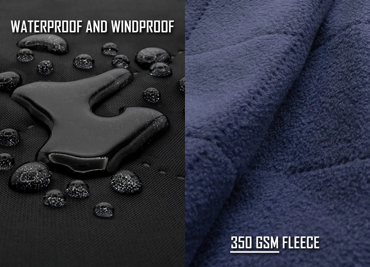 Amazon hot sale Outdoor Waterproof Blanket Large Fleece Stadium & Camping Blankets for Cold Weather
