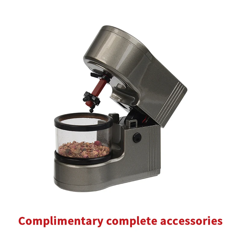 LC New Automatic Mini Electric Herb Grinder Set USB Rechargeable Portable Spice Grinder Automatic Rolling Machine