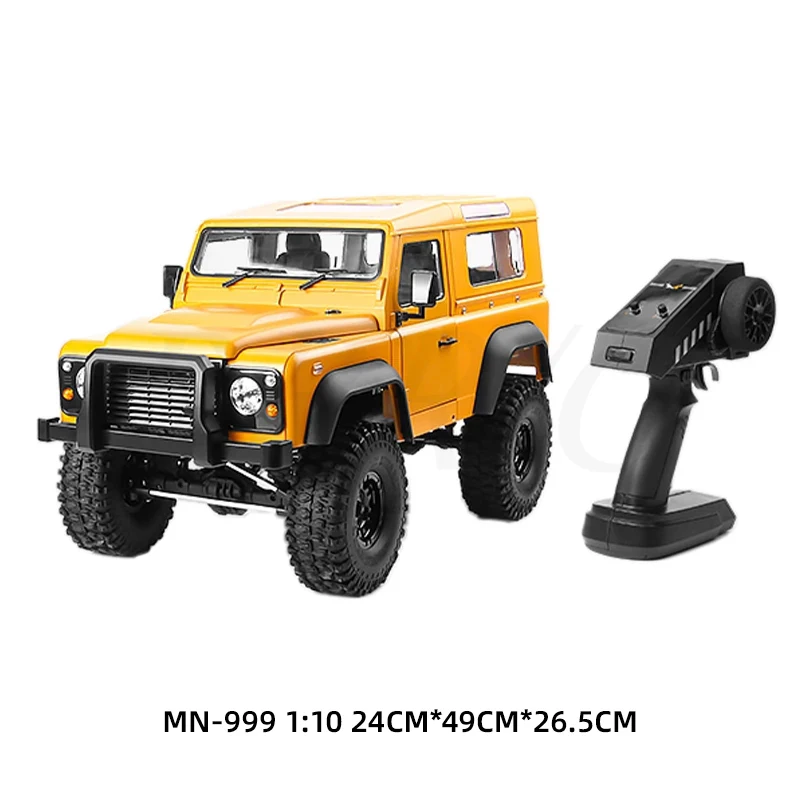 2022 RC Car MN999 RTR 1 10 Scale 4WD Climbing Off-Road RC Car Guard Upgrade Version Turn Signal Model Remote Control Car Toys