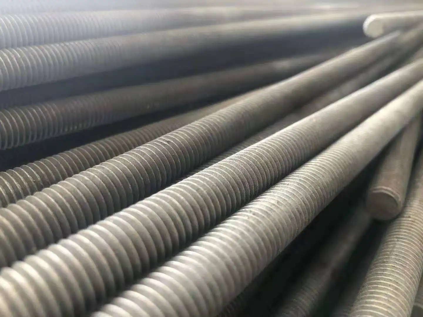 OEM ODM ACME 1M 2M 3M carbon steel zinc galvanized black oxide din975 din 976 thread threaded rod bar