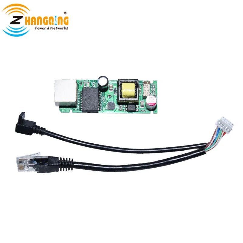 Разветвитель POE 802.3af с разъемом Lightning, 5 В, 2 А, вход RJ45, без корпуса, Ipad, планшеты до 328 футов