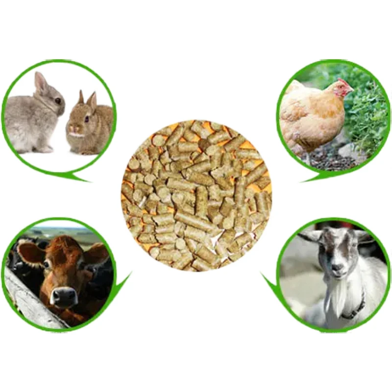 30kw Poultry Feed Machine Feed Granulator Animal Feed Pellet Machine