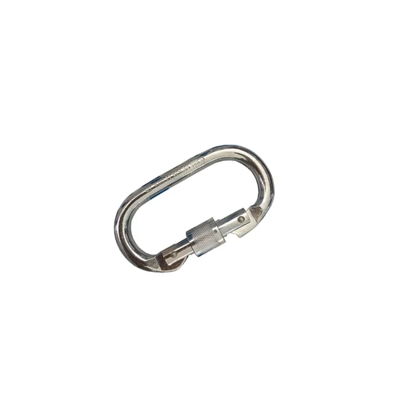 High Altitude Fall Prevention Carabiner Steel Carabiner Mountaineering Equipment