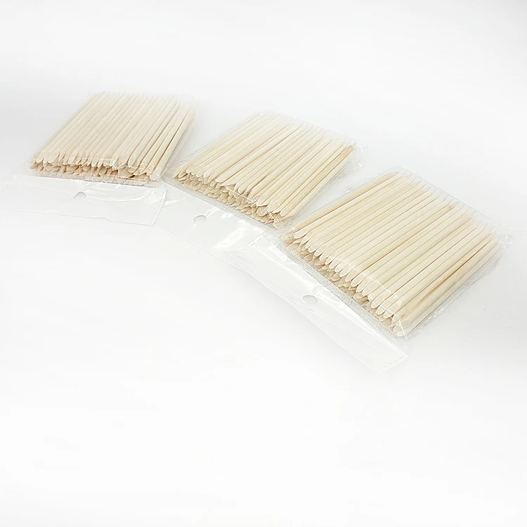 Double Headed Orange Wood Stick 7.5cm 10.5cm 15cm 17cm Dead Skin Pusher Remover Nail Clean Manicure Sticks Nail Cuticle Pusher