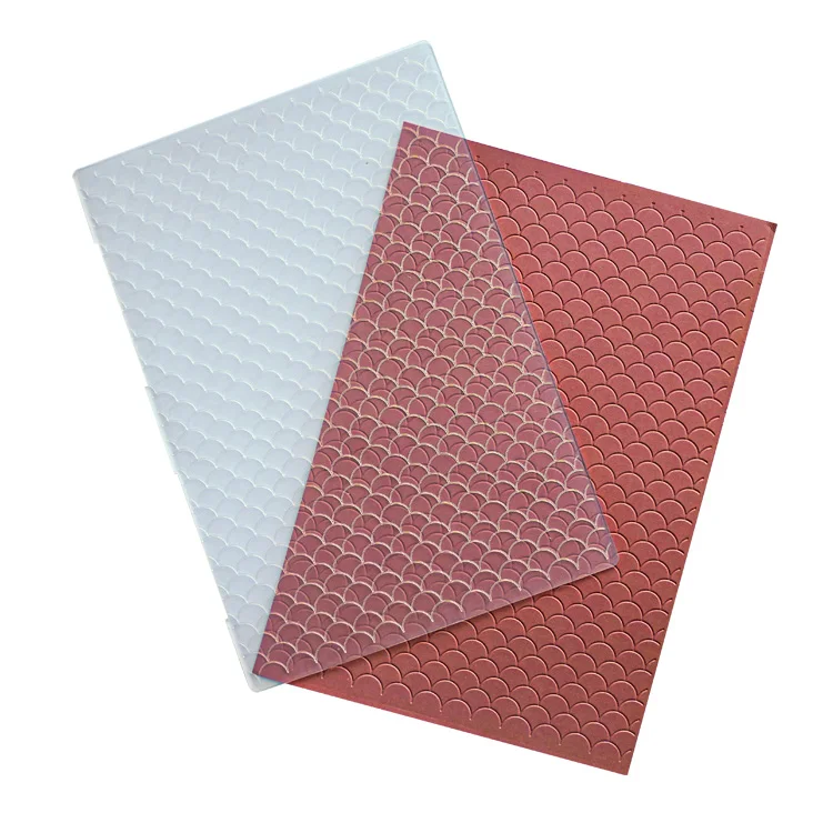 A4 Customized 3d Embossing Folders For Card Making Embossing Machine Template Diy Plastic Embossing Stencil For Paper Craft
