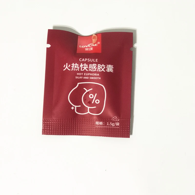 Capsule Lubricants Natural Silicone Oil Hormone-Free Double Pleasure/Dissolves Instantly When Heated