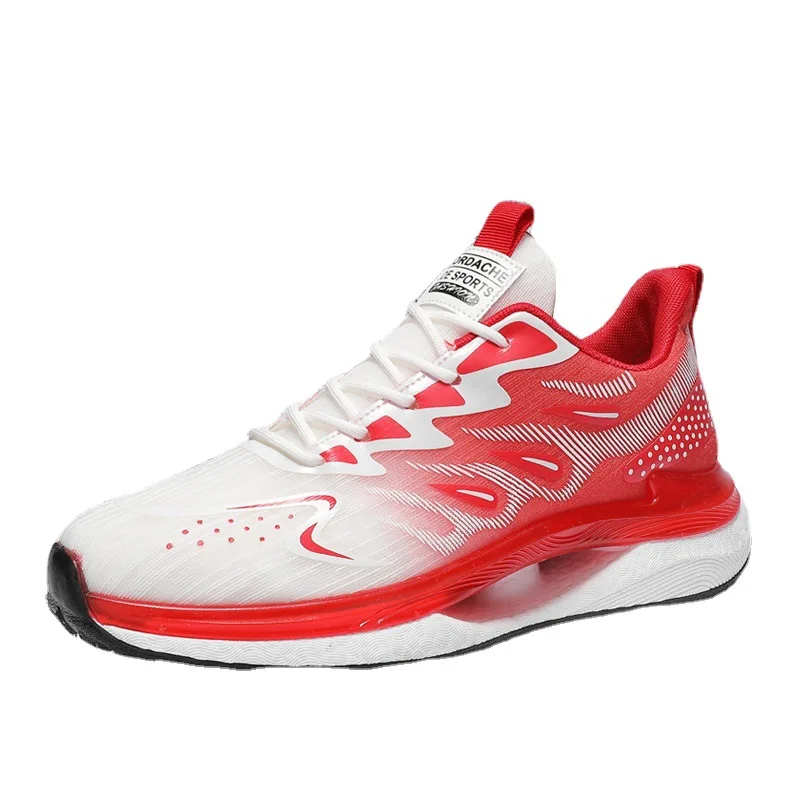 New fashion custom logo breathable casual shoes for men  sneaker walking running shoes