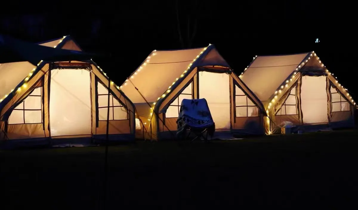 Hot Selling Portable Inflatable Camping Tent Outdoor Inflatable Camping Accommodation tent