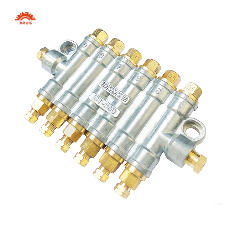 DT-500 0.1 0.2 0.3 0.4 0.5 Volumetric Oil Distributor Volumetric Quantitative Oil Discharge CNC Machine Tool Oil Distributor