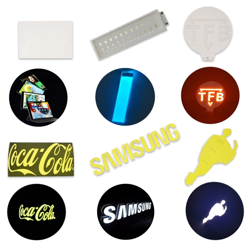 Manufacturer Professional Custom 3v 12v 24v Mini COB LED Chip Board for Advertising Backlight