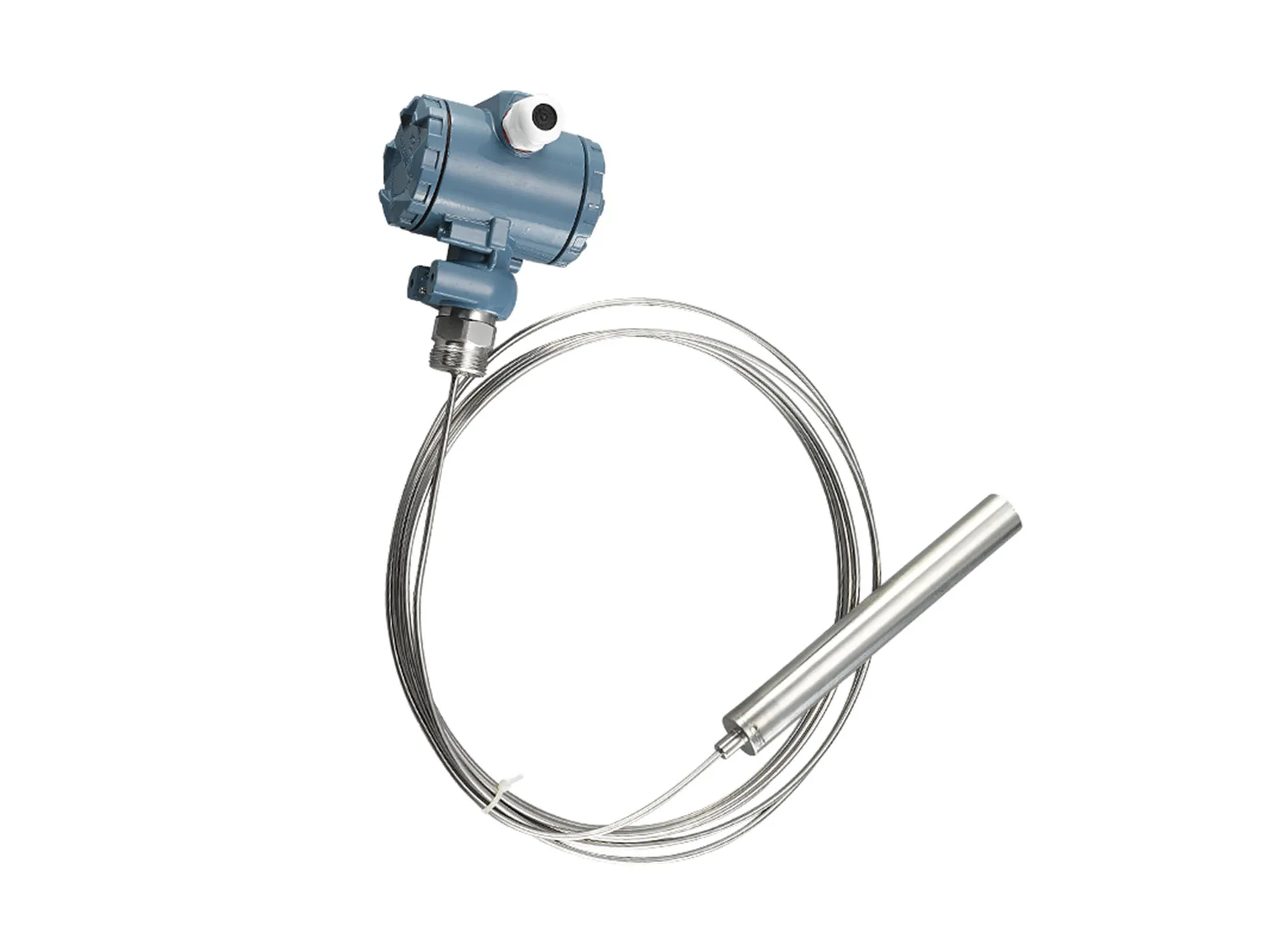 Input type liquid level transmitter 4-20mA stainless steel high-temperature resistant gas collector anti-corrosion oil level