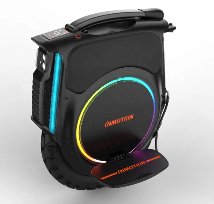 Wholesale 16 Inch 2500W Adult One Wheel Scooter Black Color V12 Inmotion One Wheel Electric Unicycle for Sale