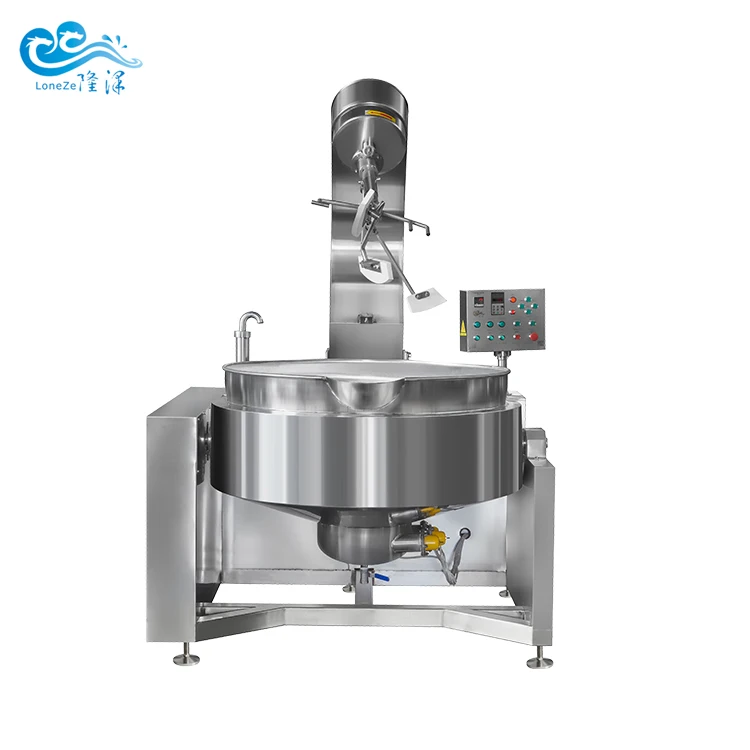 China manufacturer indsutrial automatic jam kettle on hot