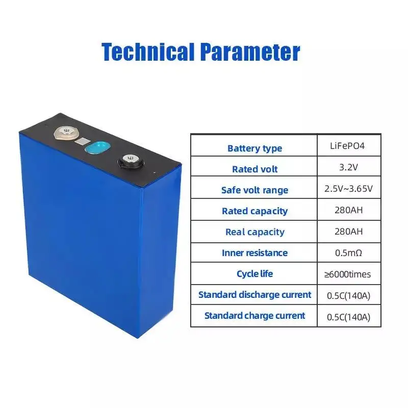 Manufacturers Cheap Prismatic Lifepo4 Battery Cell 3.2v 400ah Modern Design 280ah